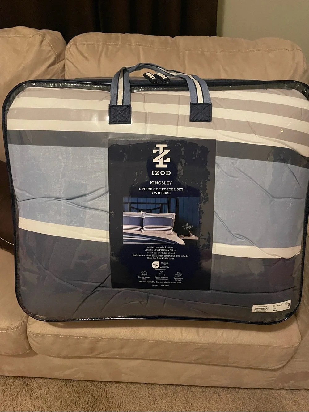 Izod Kingsley Twin Comforter